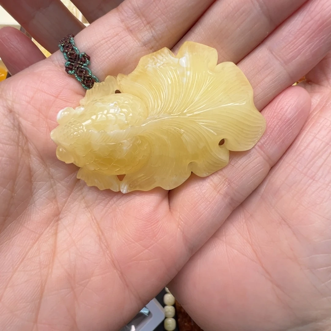 蜜蜡未镶嵌裸石蜜蜡