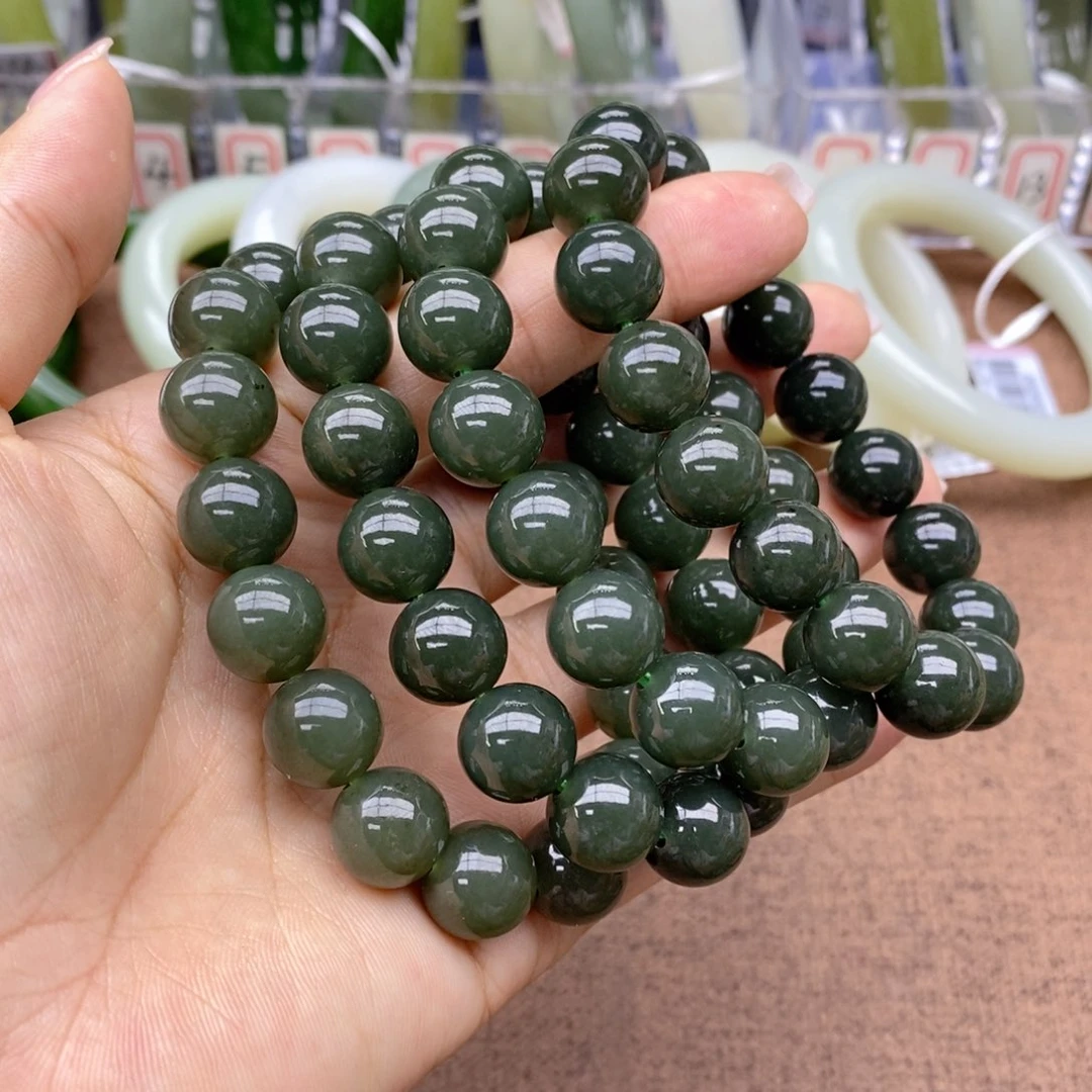 手串未镶嵌和田玉卡12