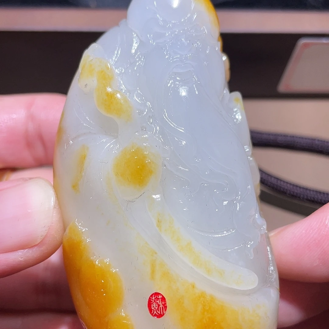 和田玉颈饰未镶嵌d 1