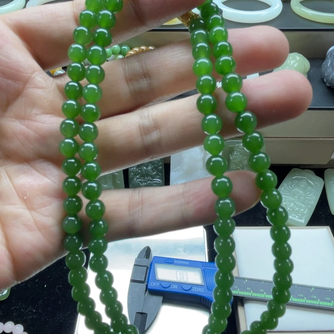 和田玉（碧玉）未镶嵌颈饰