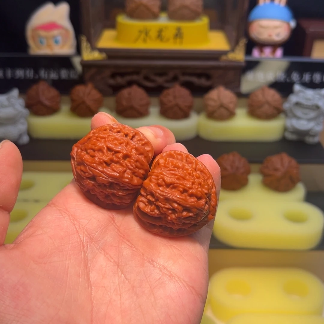 文玩核桃吊坠【三角白】全品40.5