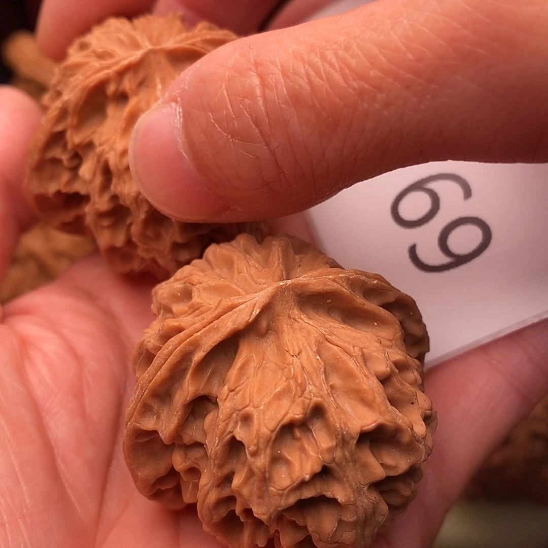 文玩核桃把件43苹果园