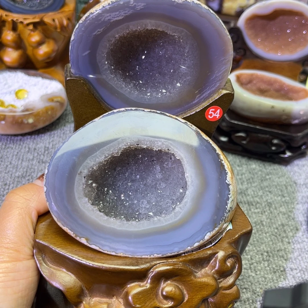 未镶嵌紫晶摆件水晶