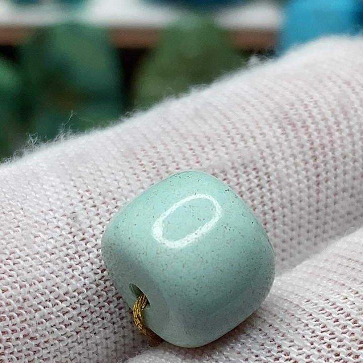 绿松石未镶嵌天然原矿 地大质检