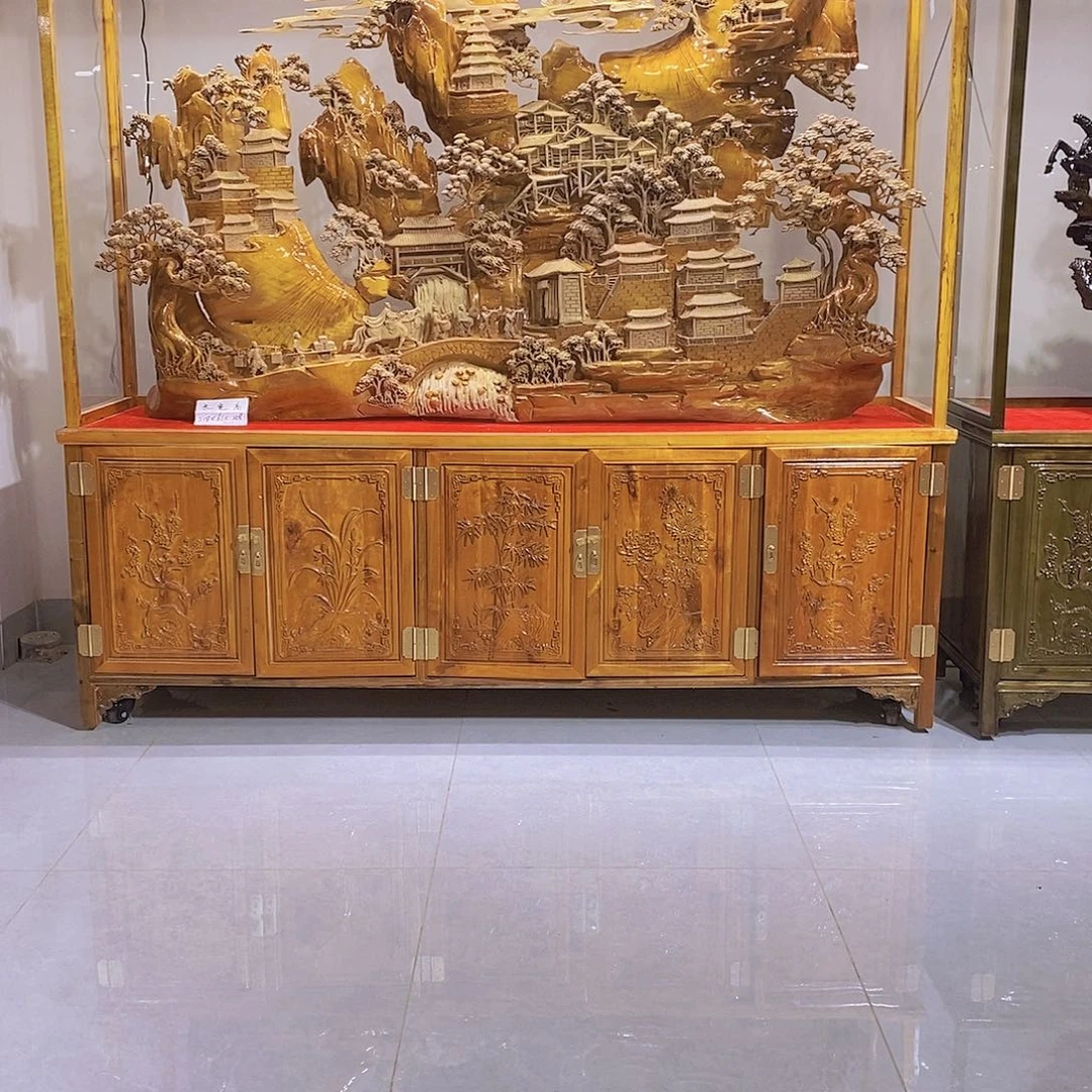 金丝楠九*？金丝楠小叶桢楠摆件