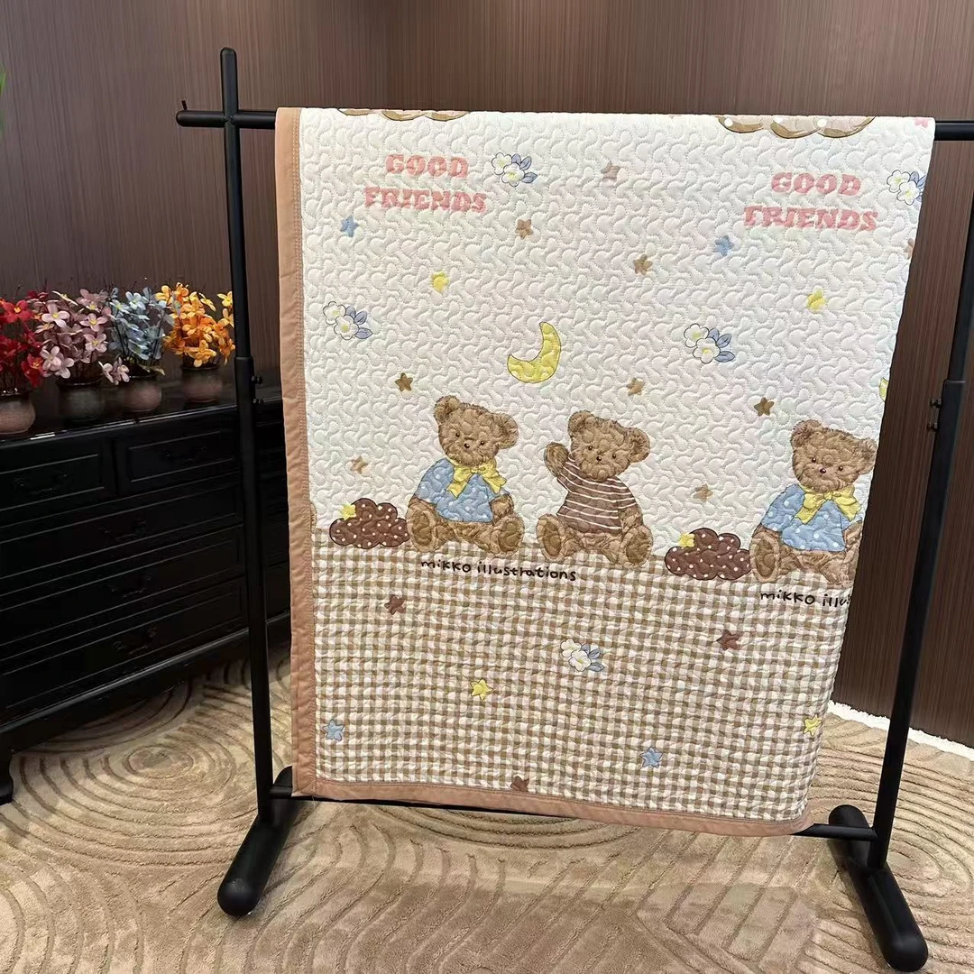 水洗棉四季布加大加厚床盖 200*230 好朋友