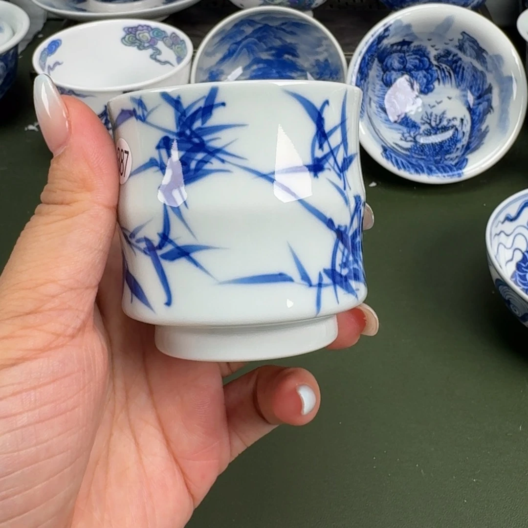 景德镇景德镇纯手工手绘茶器蒙蒙387