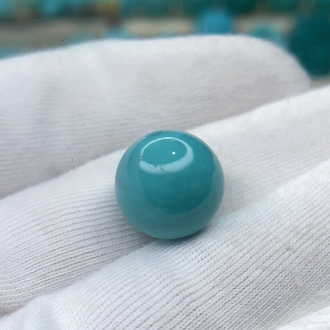 绿松石未镶嵌颈饰卡13.8