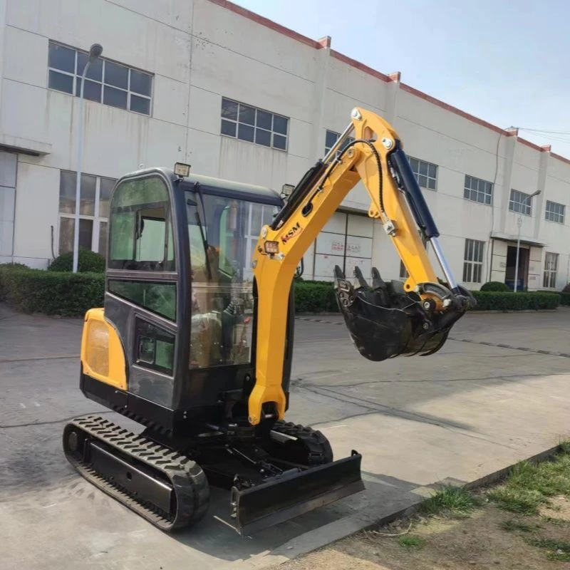 小型挖掘机农用家用破碎工程多功能果园大棚08/10微型迷你挖土机