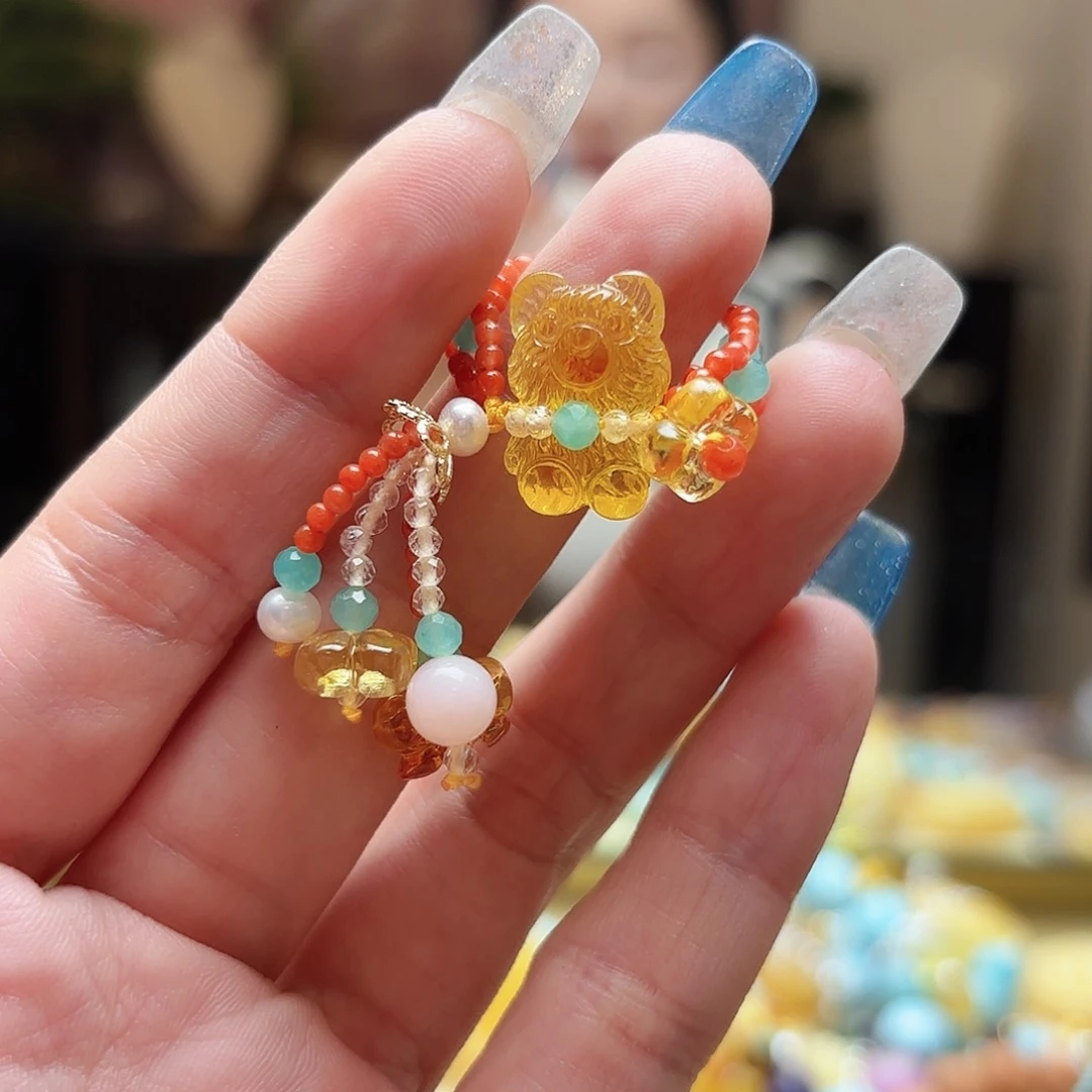 琥珀未镶嵌手镯琥珀