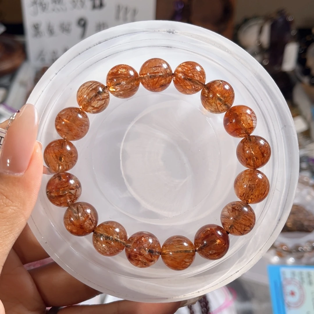 手链水晶未镶嵌黑金超12m