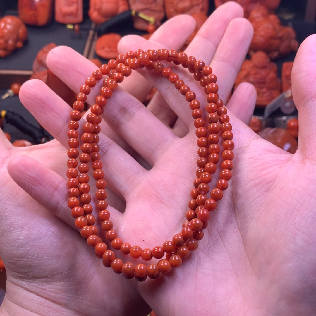 【闪购商品】南红玛瑙多圈未镶嵌