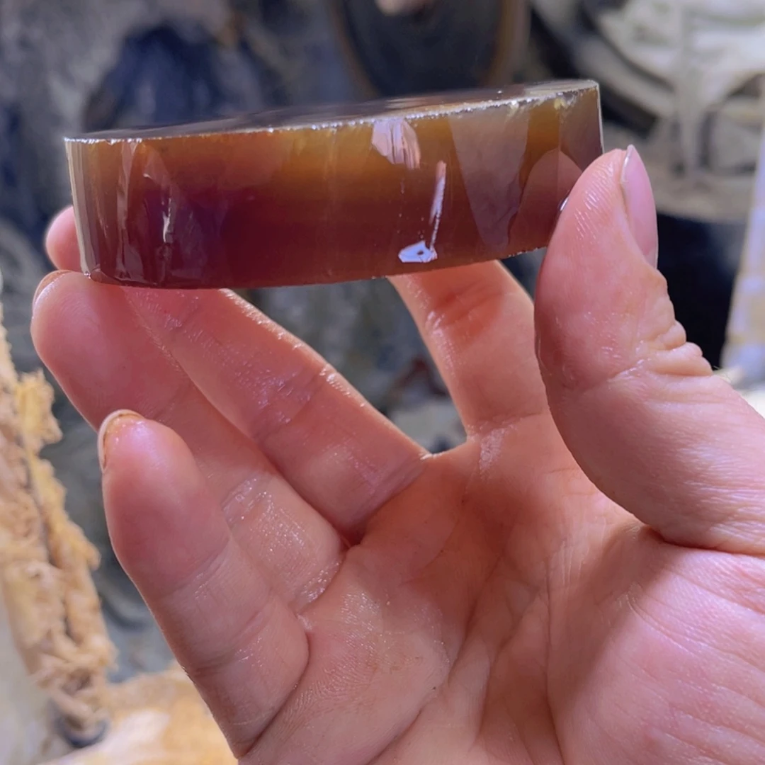 用***7定制玛瑙手镯工费