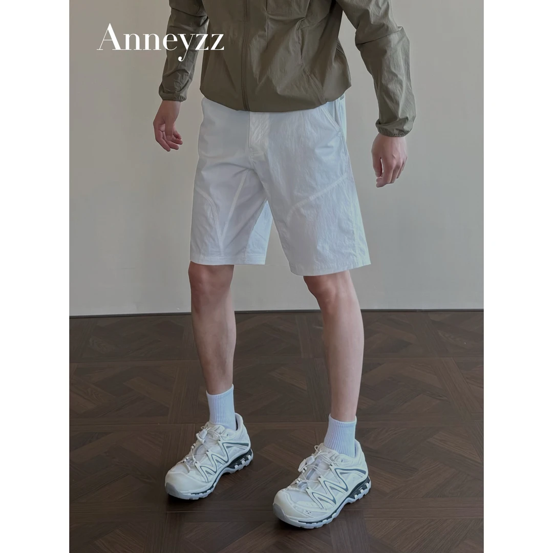 Anneyzz知易-户外夏季3D立体裁剪速干轻薄户外防泼水短裤