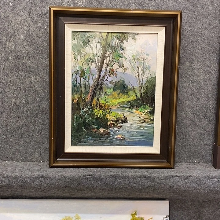 油画带外框画芯尺寸40x30cm
