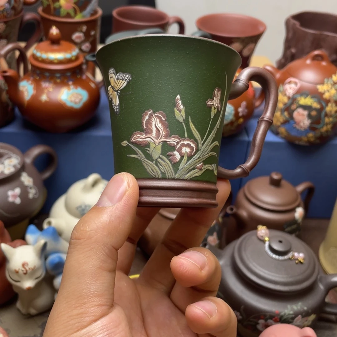 茶杯紫砂紫砂主人杯100cc