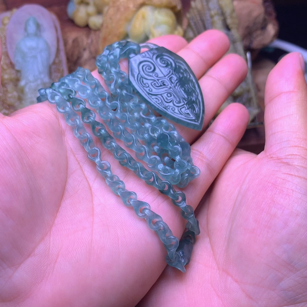 珠***缘定制翡翠未镶嵌翡翠