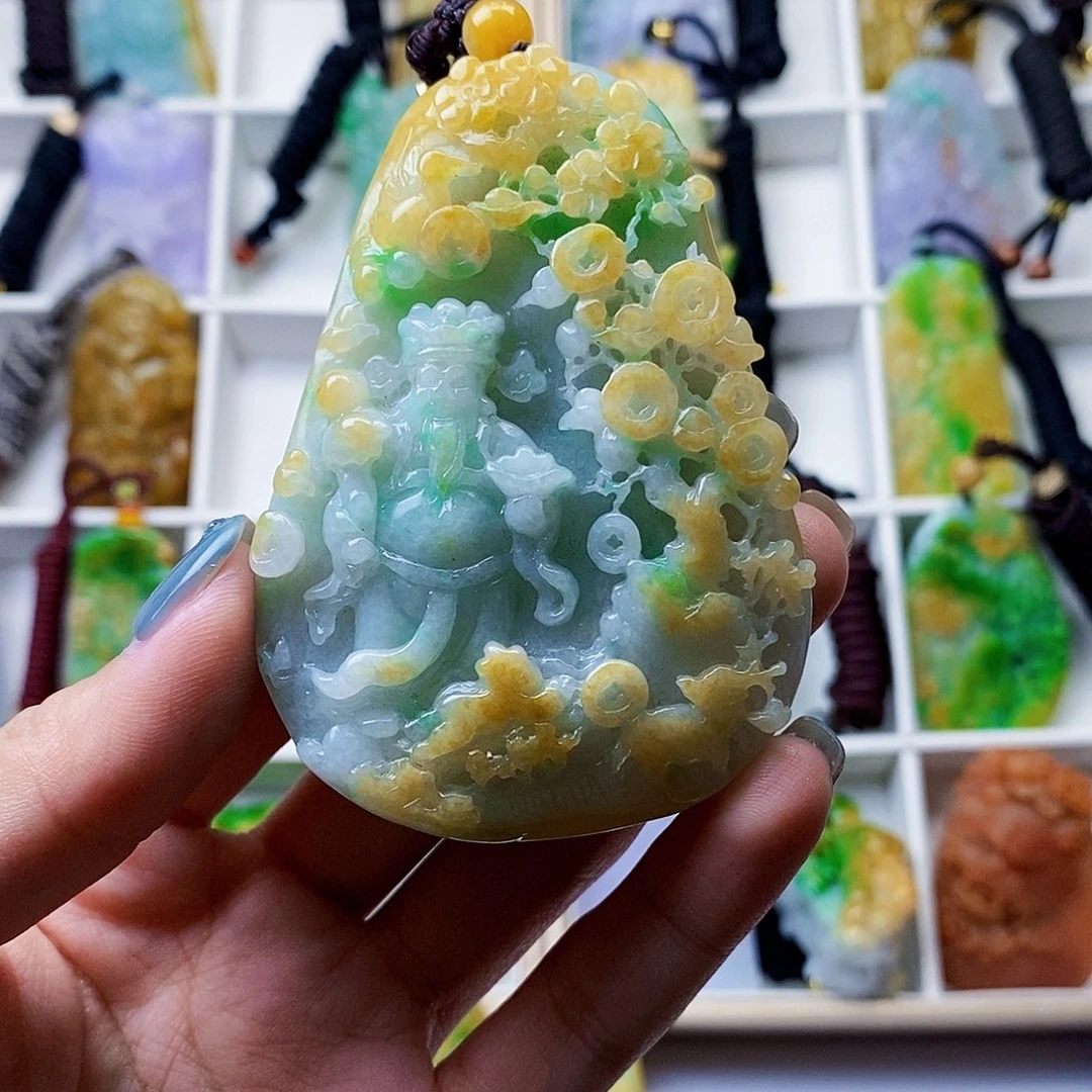 定制翡翠未镶嵌翡翠A货
