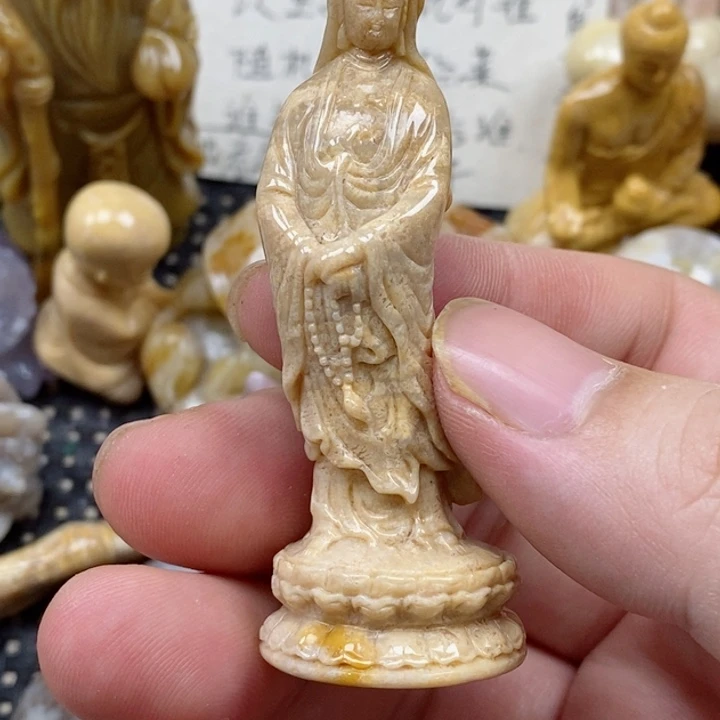颈饰未镶嵌硅化珊瑚（珊瑚玉）