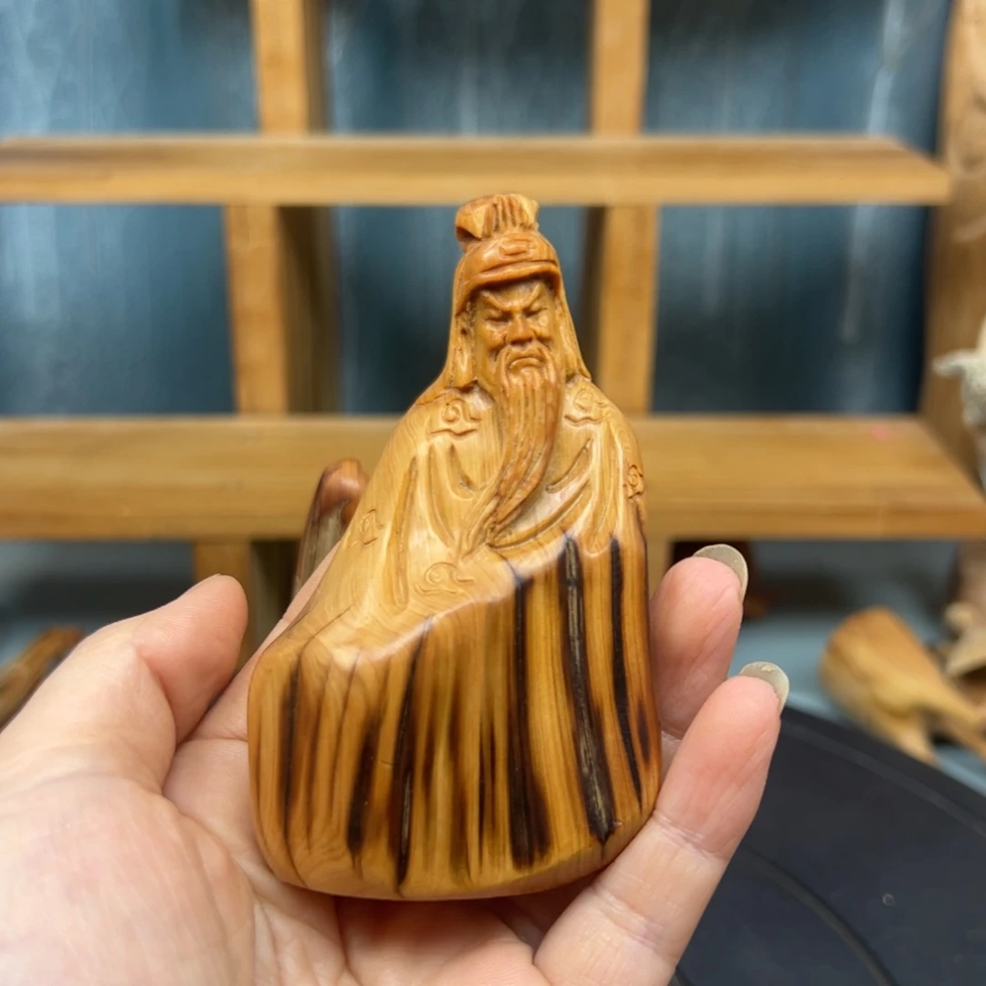 木向*葵崖柏木摆件手把件
