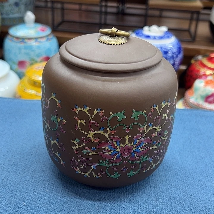 瓷片茶叶罐茶叶罐