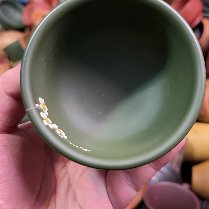 紫砂茶杯全手工紫砂主人杯