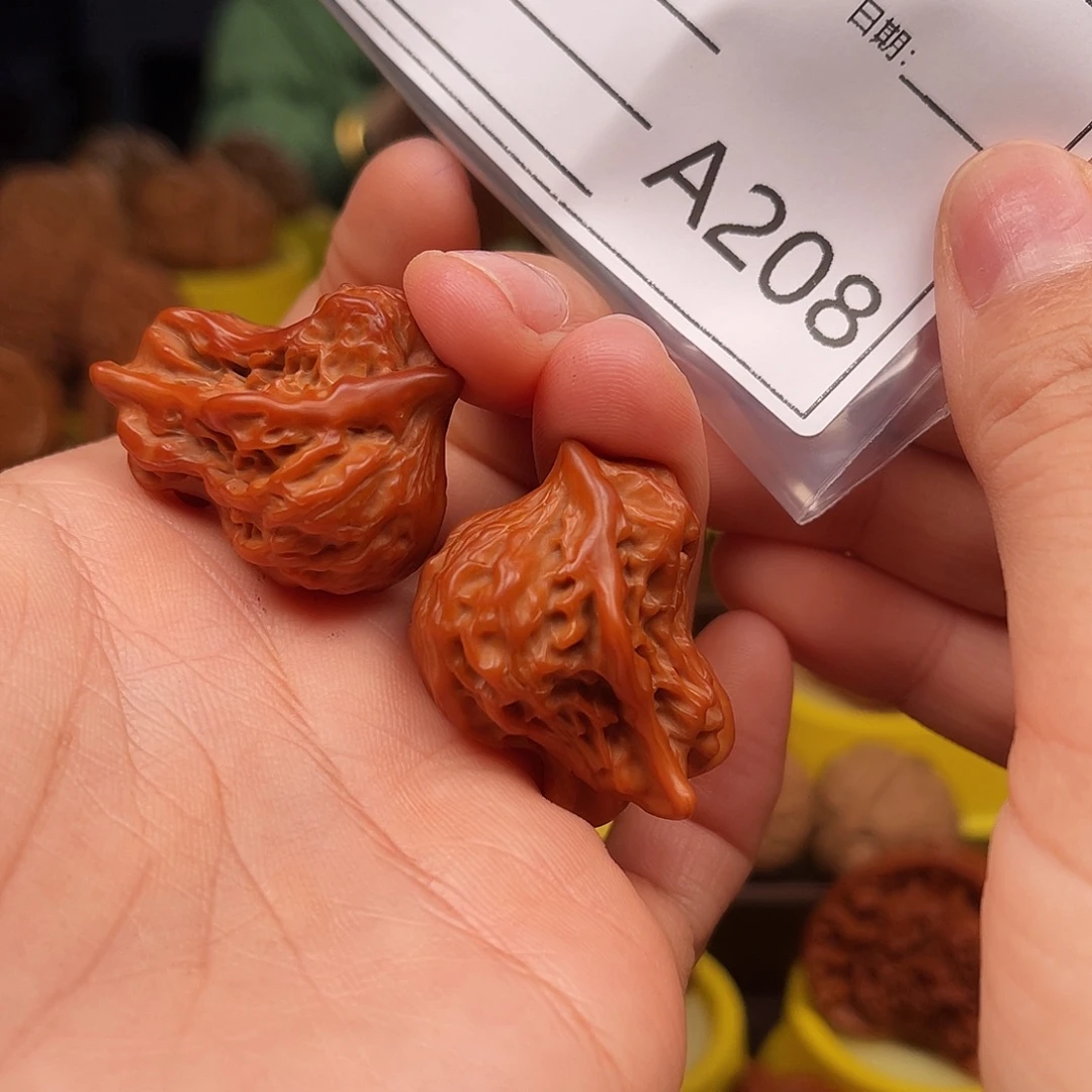 小***刘文玩核桃吊坠小鸟