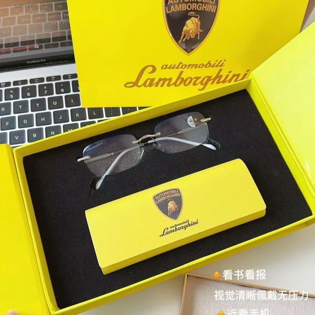 [1]Automonili lamborghini兰博基尼防蓝光无镜框老花镜