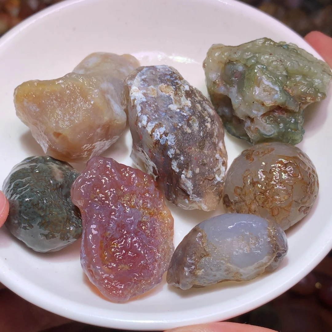 未镶嵌玛瑙/玉髓珠宝半成品