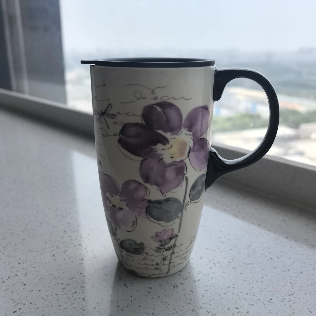 大号带盖创意马克杯（1只装）