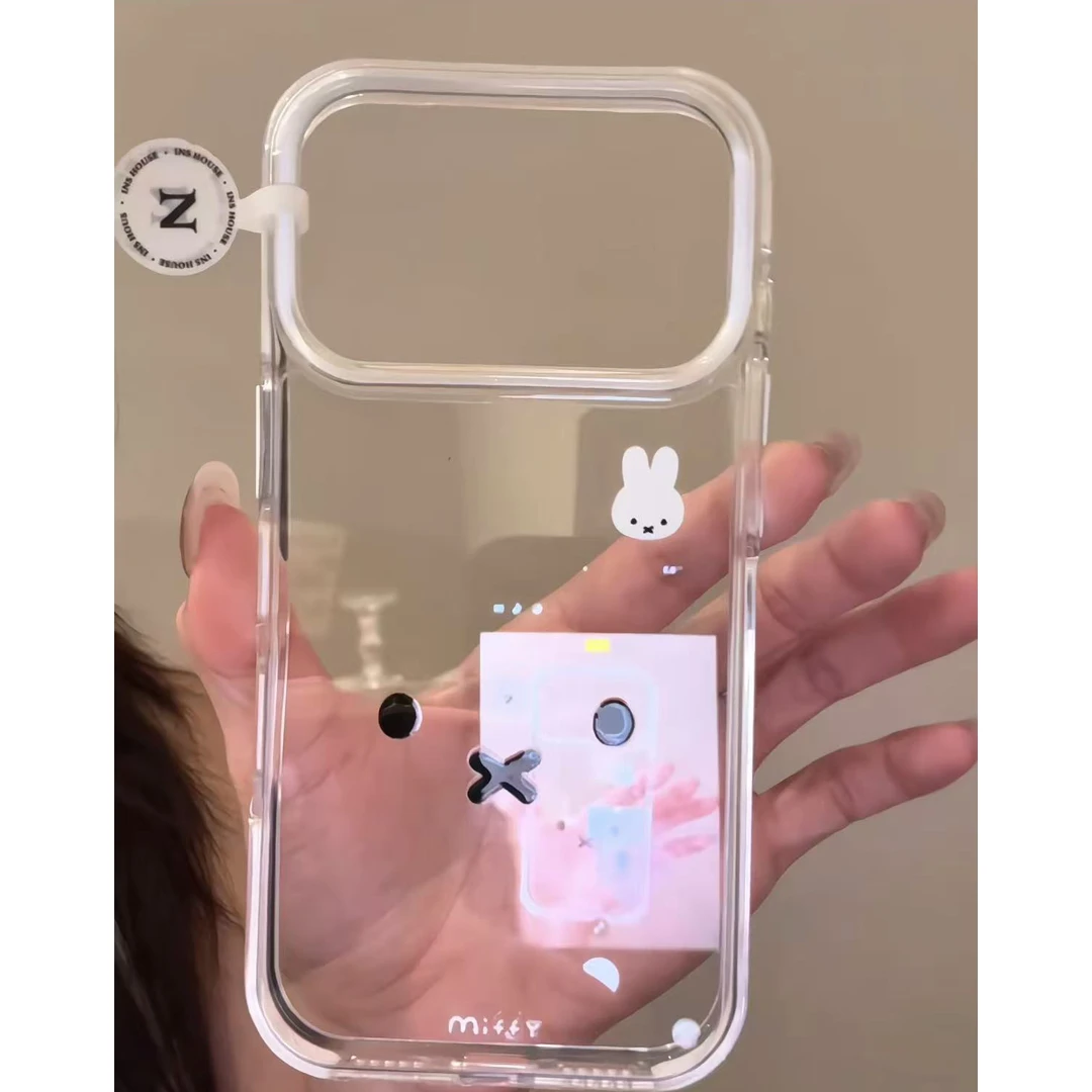 米菲表情适用苹果15Pro手机壳13硅胶XSMax/xr/12女16/14p套