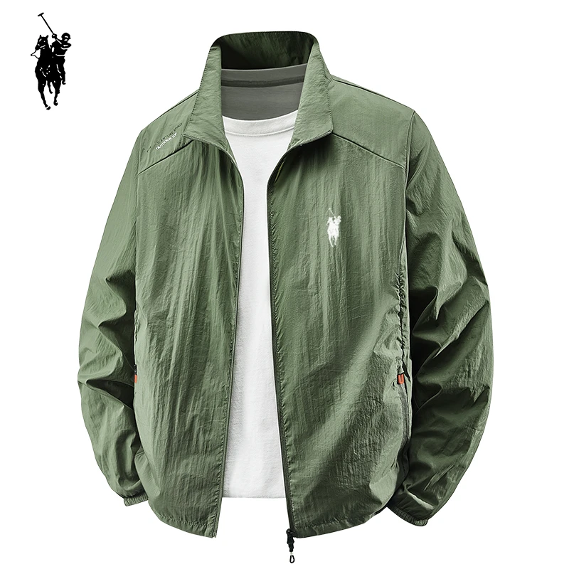 保罗克鲁德夏季冰丝防晒衣男士轻薄透气夏季男防晒服防紫外线户外