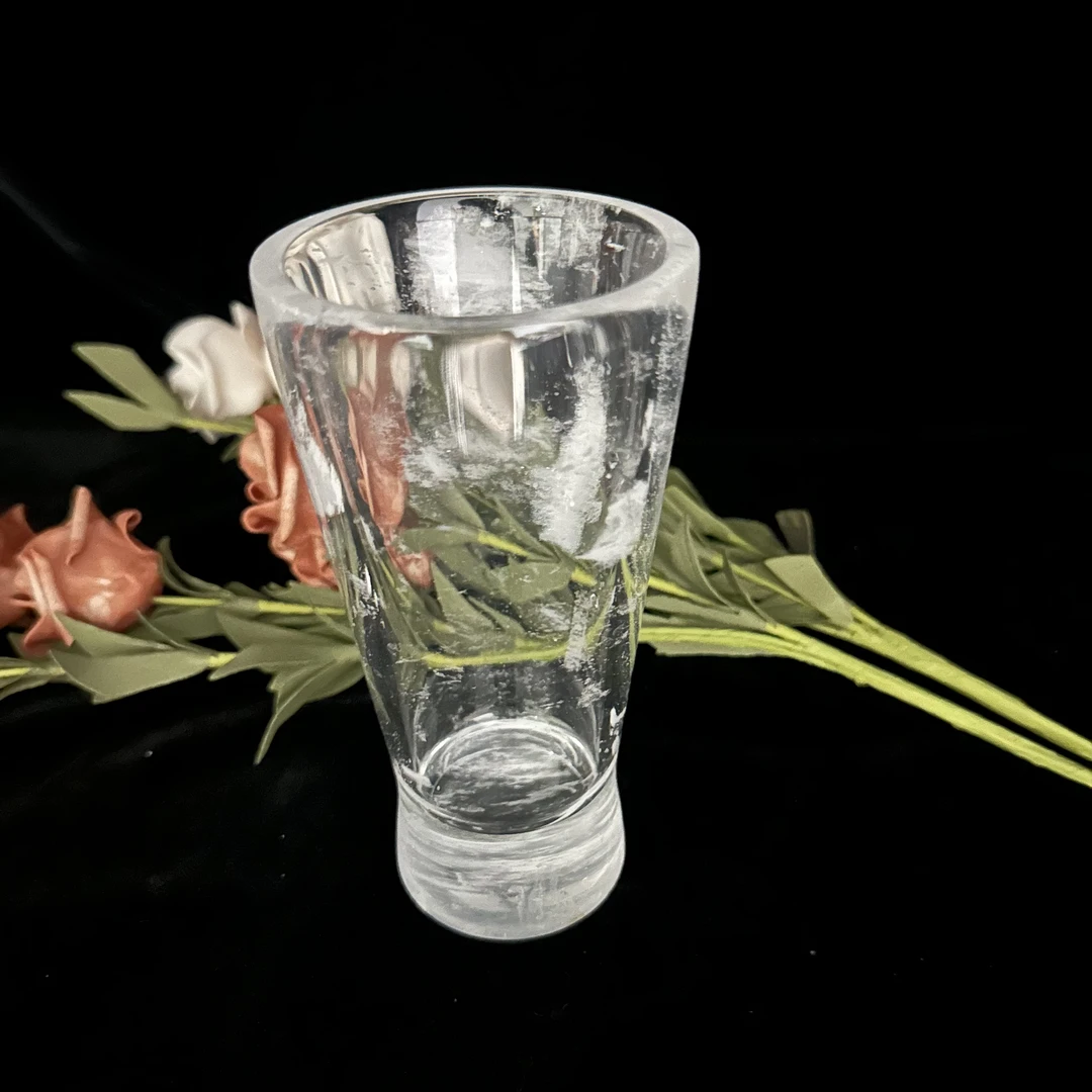 东海原矿水晶杯，战国杯，爆款，全国发货，纯手工制作工艺