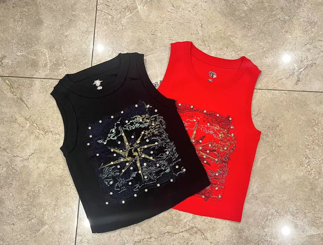 A071【希希专属】2025新款时尚百搭背心