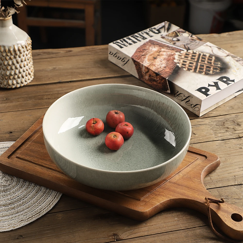 8.6英寸窑变渐变碗微瑕