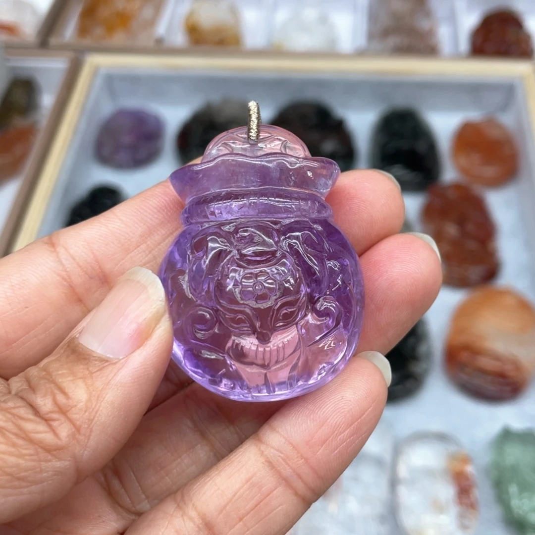 水晶吊坠(不含链)未镶嵌M**张