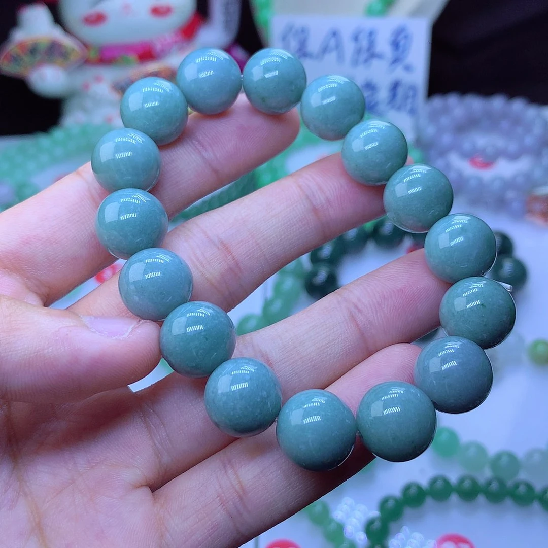 翡翠毛衣链未镶嵌