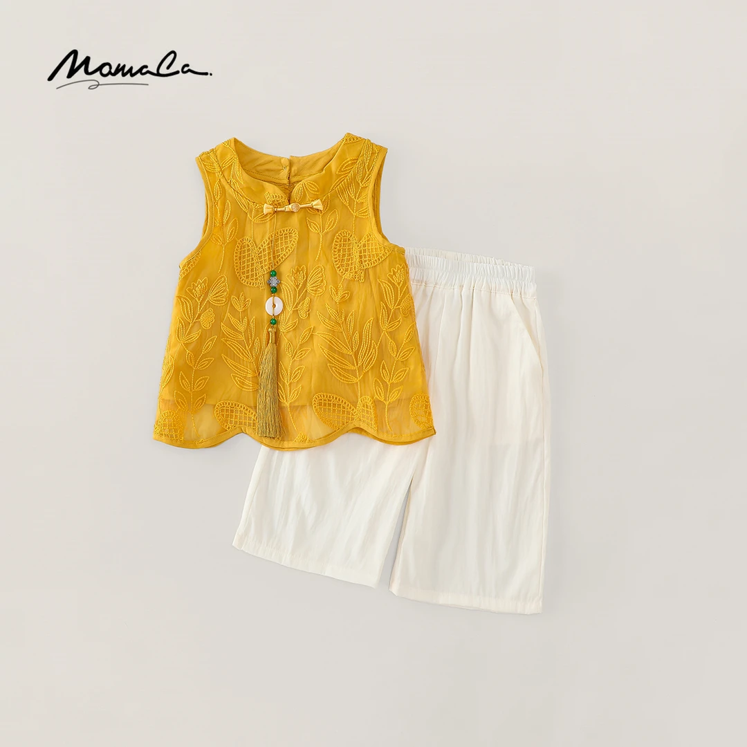 MOMOCO夏季上新复古时尚休闲高级两件套77630578101