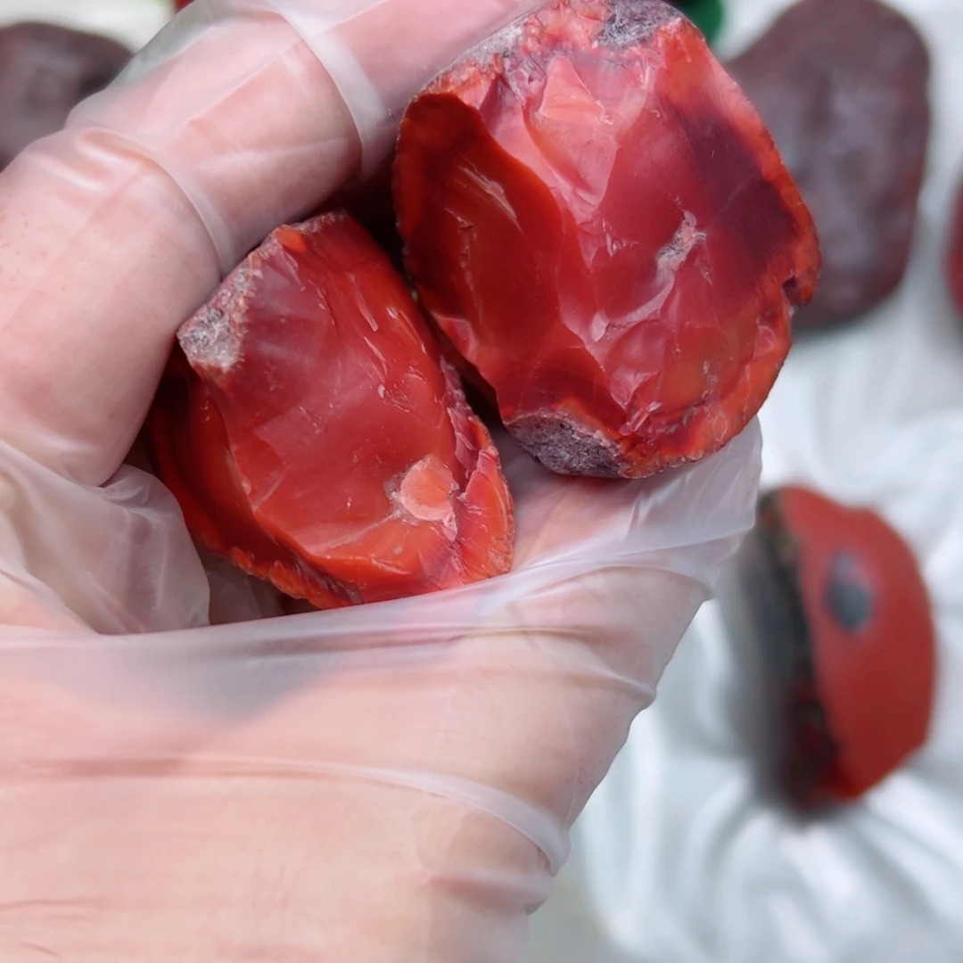 南红玛瑙半成品未镶嵌