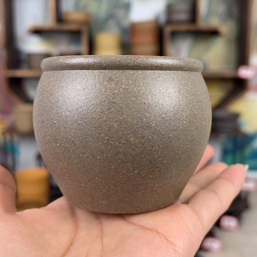 紫砂茶杯拙器甄选,纯原本矿。
