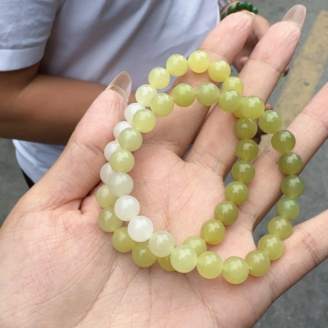 手链未镶嵌和田玉多样性发货 拍一发一卡8