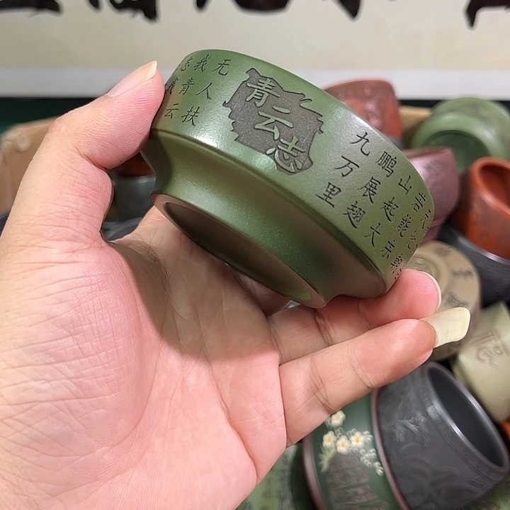茶杯紫砂全手工紫砂主人杯