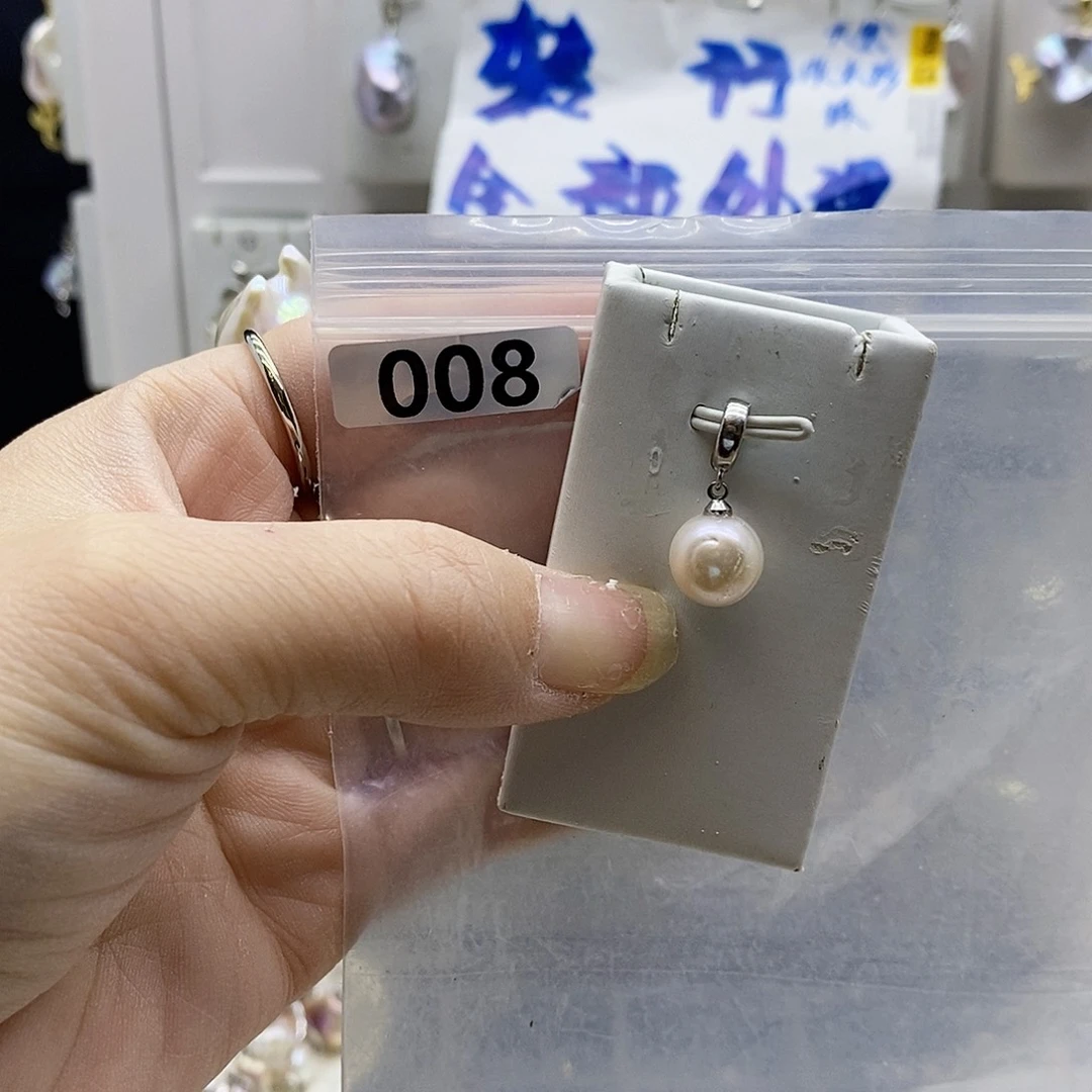 颈饰合金淡水珍珠