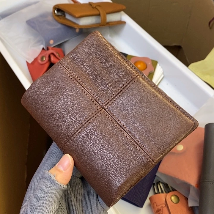 头层牛皮瑕疵Ａ７活页本山羊皮