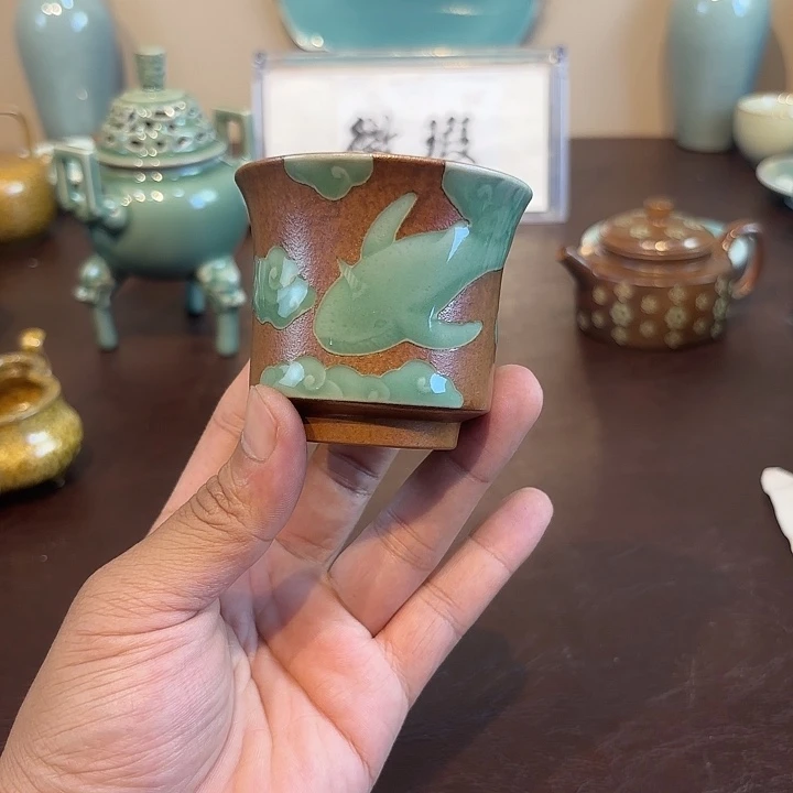 瓷片龙泉青瓷福利青瓷