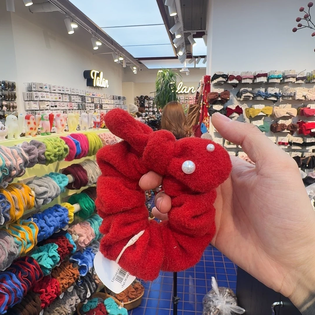 三****布艺非金属新年款发圈