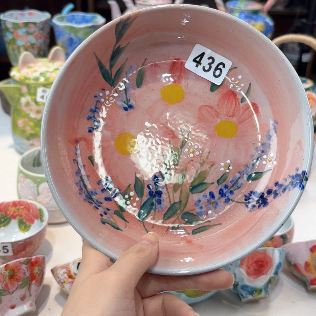 景德镇手绘高温釉下彩陶瓷茶具