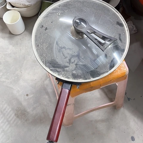 微瑕，明火，口径32高度9带玻璃盖