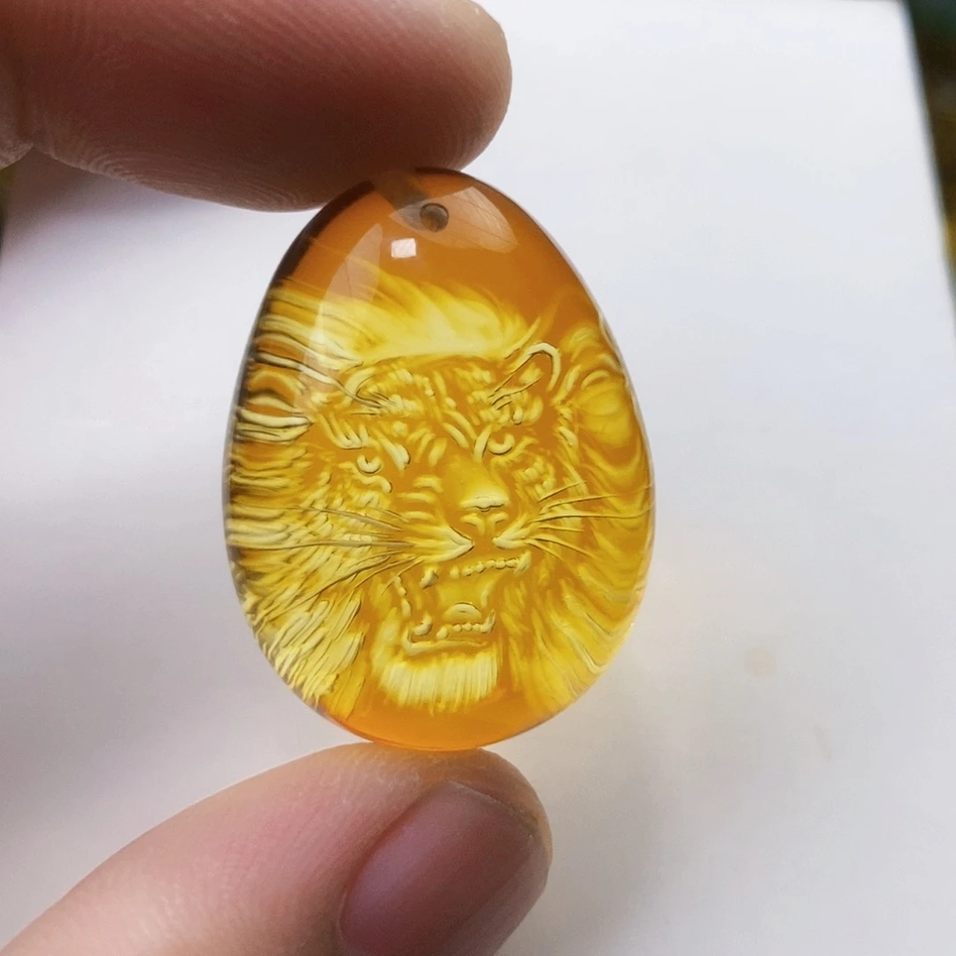 【闪购商品】金珀吊坠(不含链)未镶嵌