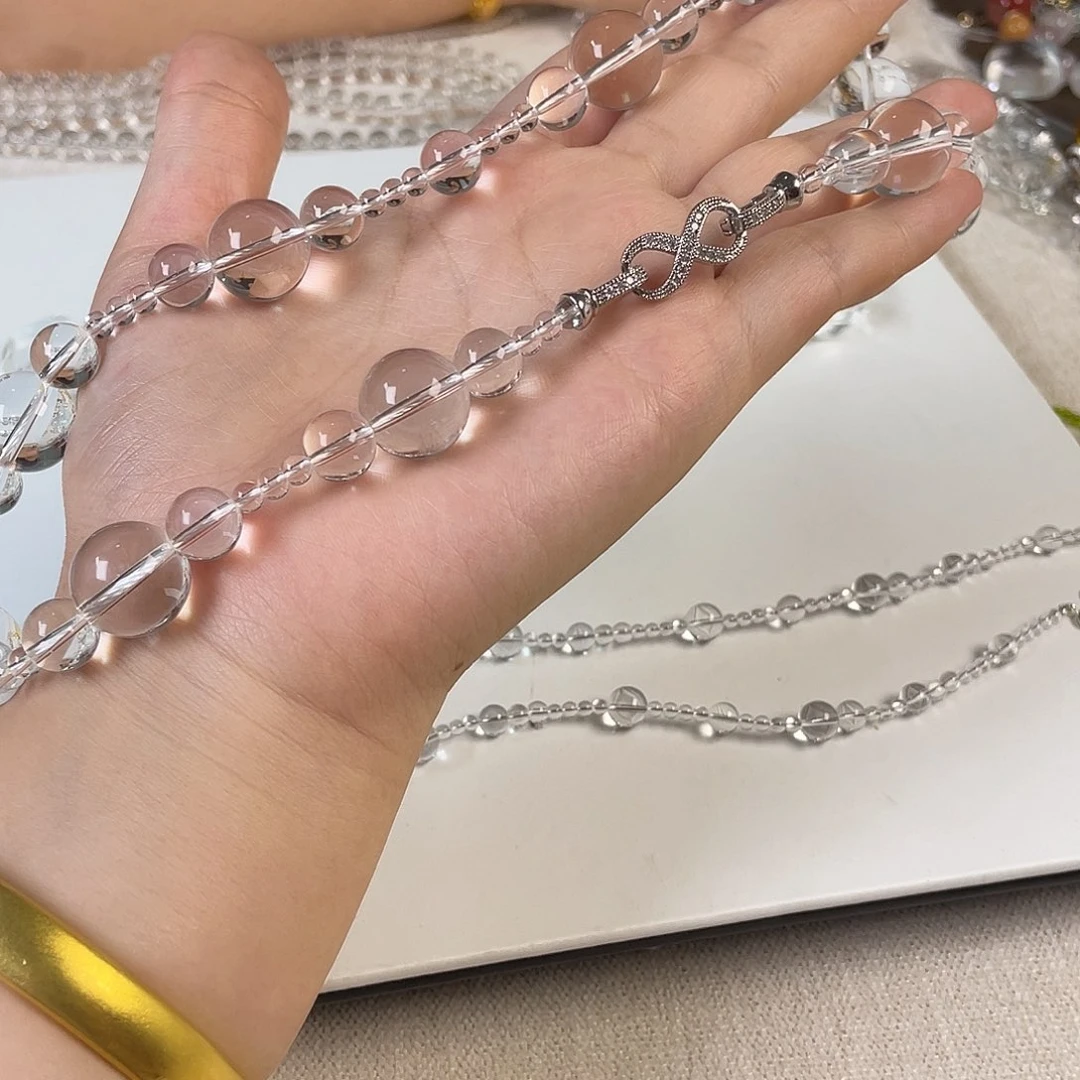 无非金属项链白水大泡泡
